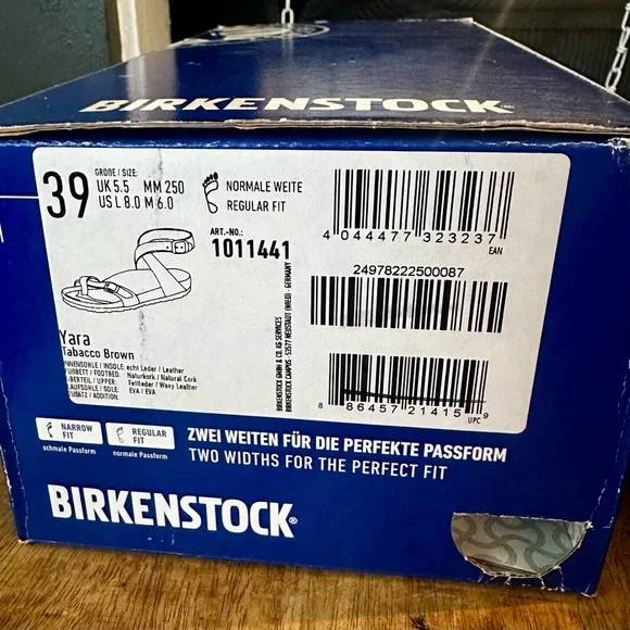 Birkenstock Yara Tobacco Brown Suede Sandals | Retired Style | Women’s 8 - Picture 5 of 5